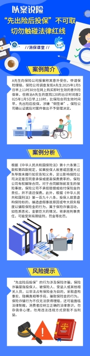 “先出险后投保”不可取切勿触碰法律红线