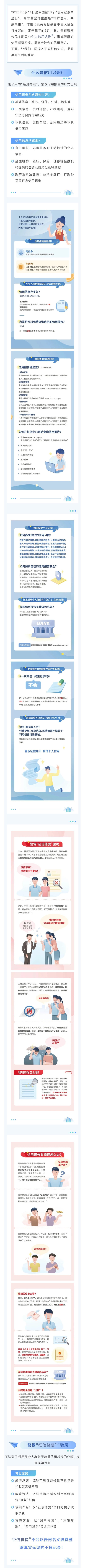 【守护信用，共赢未来】6·14信用记录关爱日知识讲堂